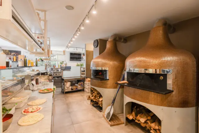 Pair of regular mosaic ovens