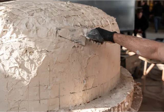 Oven cover production